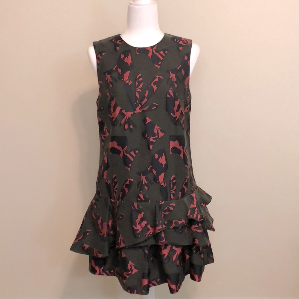 Banana Republic Pink Jigsaw Dress - 8